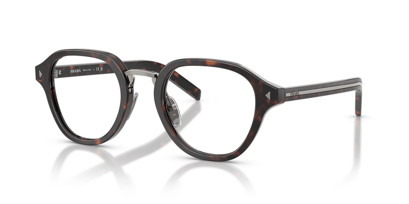 Prada PR C05V in Root Tortoise / Demo Lens (17N1O1) - Alternate View