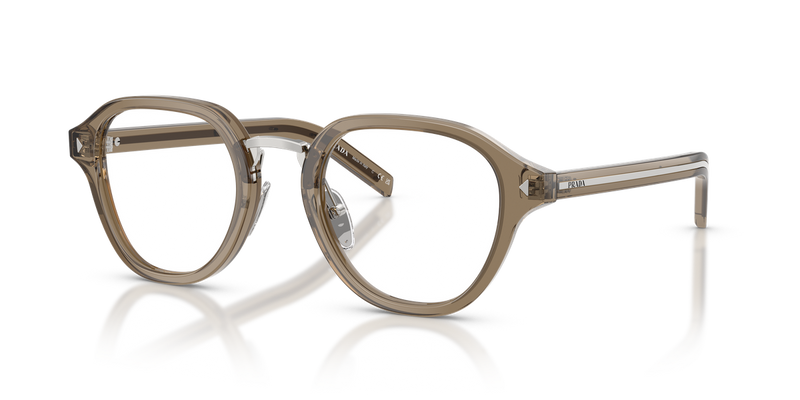 Prada PR C05V in Transparent Terra / Demo Lens (18T1O1) - Alternate View