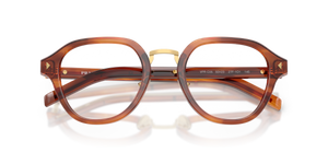 Striped Cognac / Demo Lens (27F1O1)