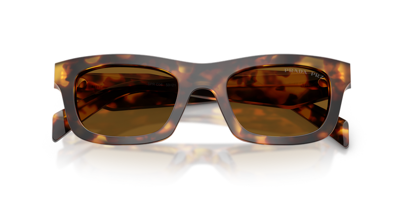 Prada PR C06S in Honey Tortoise / Dark Brown Polarized (14L10U) - Alternate View