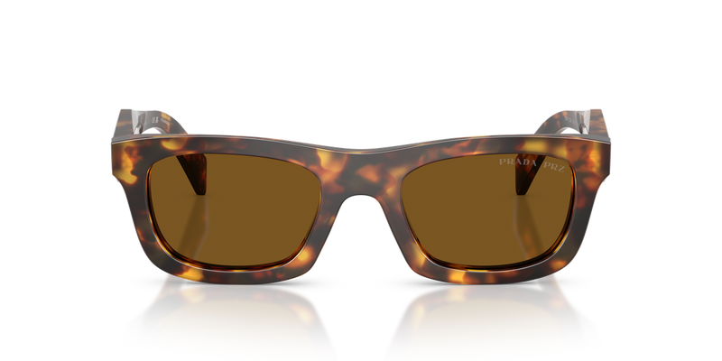 Prada PR C06S in Honey Tortoise / Dark Brown Polarized (14L10U) - Alternate View