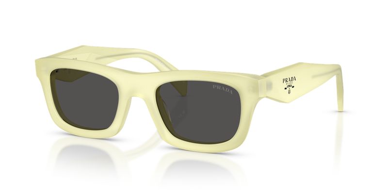Prada PR C06S in Frosted Vanilla / Dark Grey (21G08Z) - Alternate View