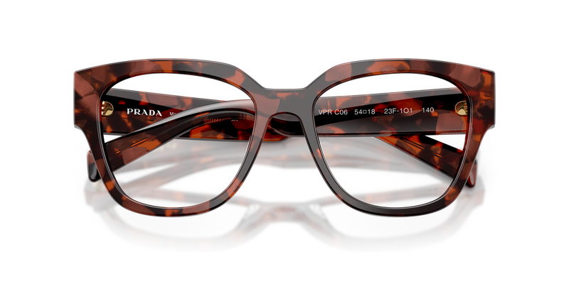 Prada PR C06V in Amaranth Tortoise - Alternate View