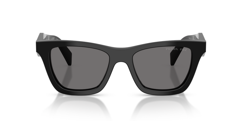 Prada PR C07S in Black / Dark Grey Polarized (16K90T) - Alternate View