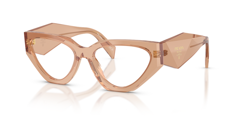 Prada PR C07V in Transparent Chocolate / Demo Lens (20H1O1) - Alternate View