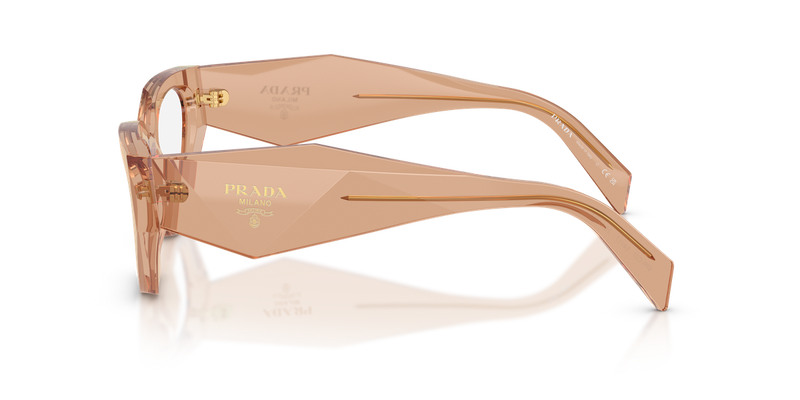 Prada PR C07V in Transparent Chocolate / Demo Lens (20H1O1) - Alternate View