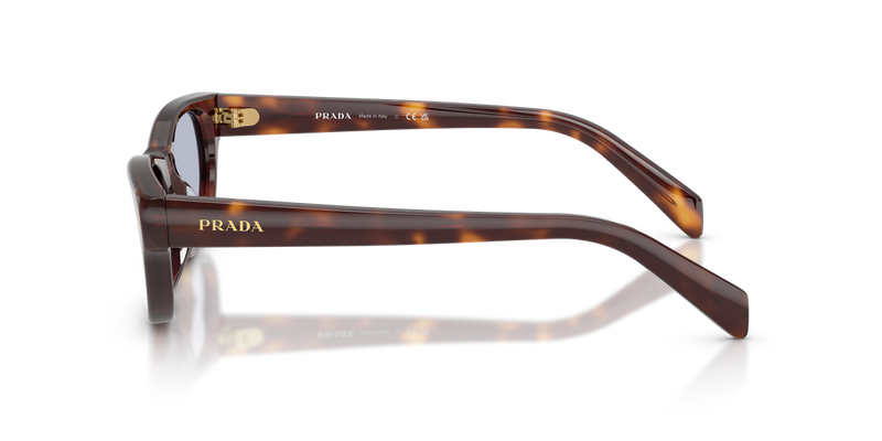 Prada PR C08S in Classic Tortoise / Ultravioletta Bio (15W30X) - Back View