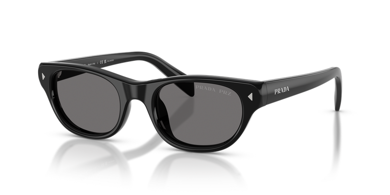 Prada PR C08S in Black / Dark Grey Polarized (16K90T) - Alternate View
