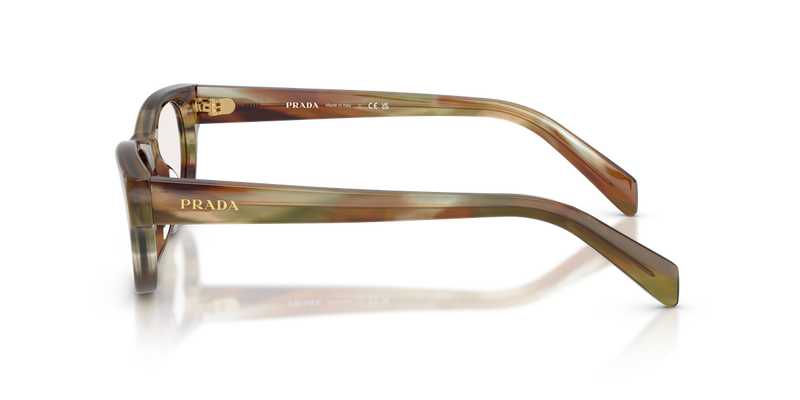 Prada PR C08S in Striped Fall / Champagne Flash Bio (27J20X) - Alternate View
