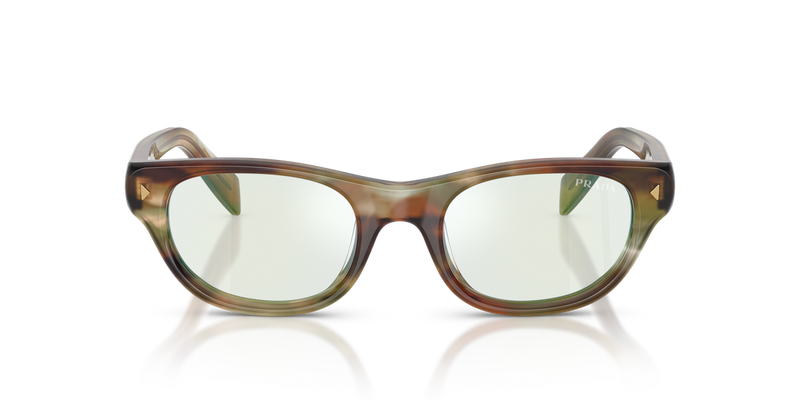 Prada PR C08S in Striped Fall / Champagne Flash Bio (27J20X) - Alternate View