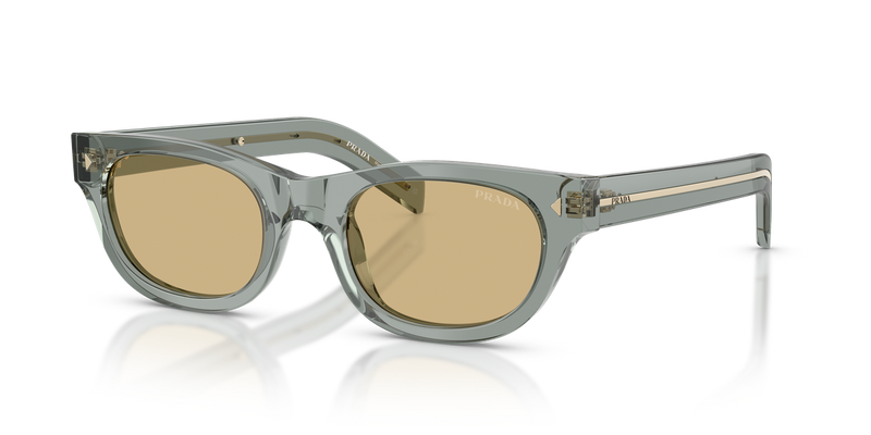 Prada PR C09S in Transparent Fog / Light Brown (21J70R) - Alternate View