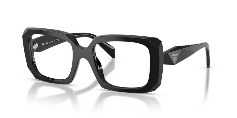 Prada PR C09VF in Black - Front View