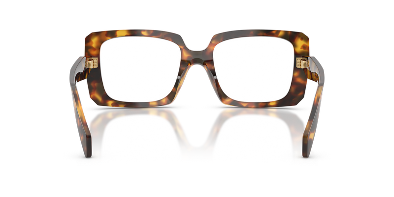 Prada PR C09V in Honey Tortoise / Demo Lens (14L1O1) - Temple Detail