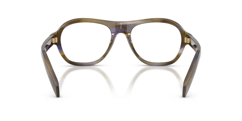 Prada PR C12V in Striped Lagoon / Demo Lens (23G1O1) - Alternate View