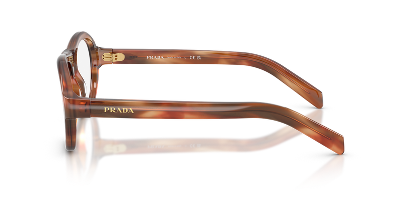 Prada PR C12V in Striped Oak / Demo Lens (24G1O1) - Alternate View