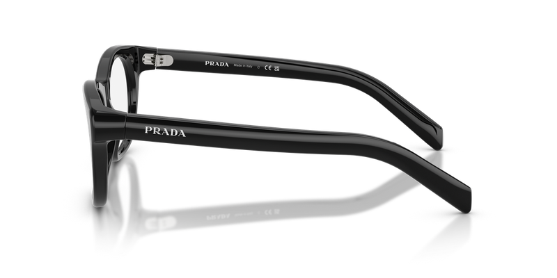Prada PR C13VF in Black / Demo Lens (16K1O1) - Back View