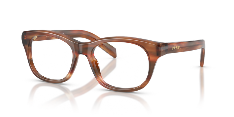 Prada PR C13VF in Striped Oak / Demo Lens (24G1O1) - Alternate View