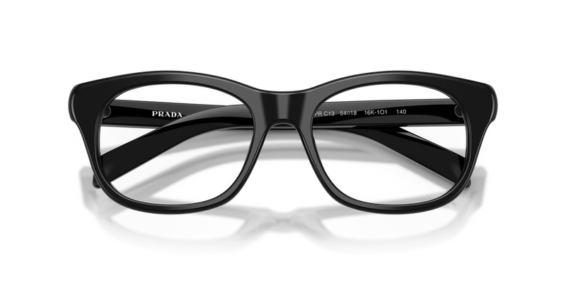 Prada PR C13V in Black / Demo Lens (16K1O1) - Side View