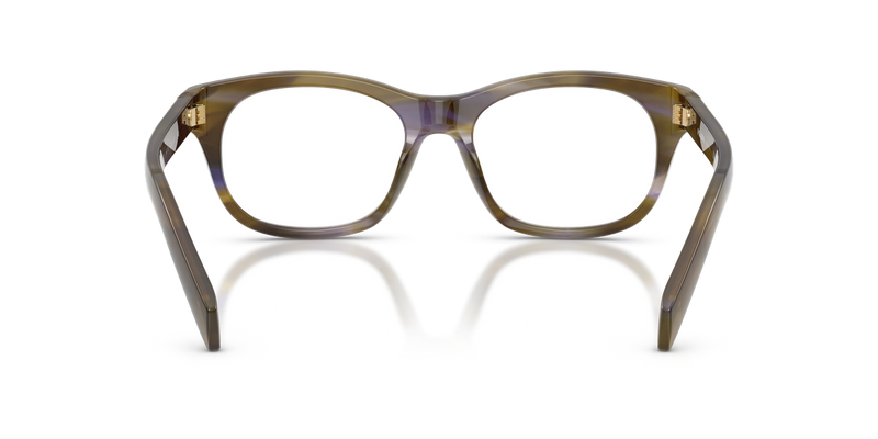 Prada PR C13V in Striped Lagoon / Demo Lens (23G1O1) - Alternate View