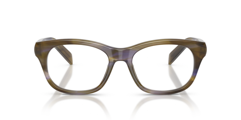 Prada PR C13V in Striped Lagoon / Demo Lens (23G1O1) - Alternate View