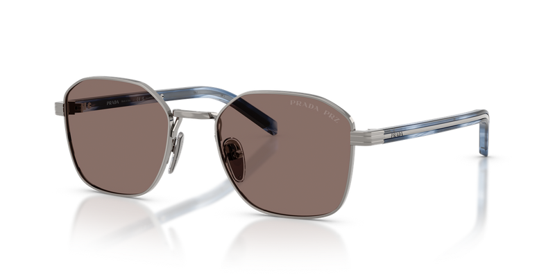 Prada PR C50S in Gunmetal / Polarized Light Brown (5AV05C) - Alternate View