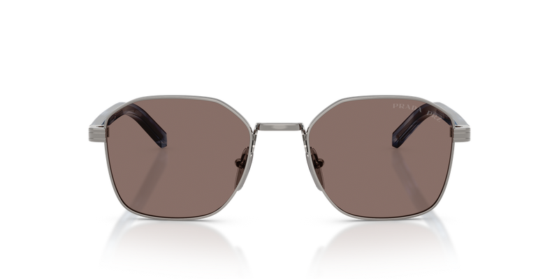 Prada PR C50S in Gunmetal / Polarized Light Brown (5AV05C) - Alternate View