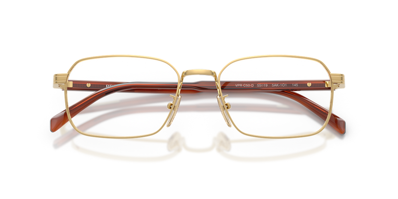 Prada PR C50VD in Gold / Demo Lens (5AK1O1) - Alternate View