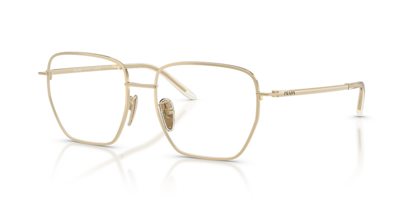 Prada PR C51VD in Pale Gold / Demo Lens (ZVN1O1) - Alternate View