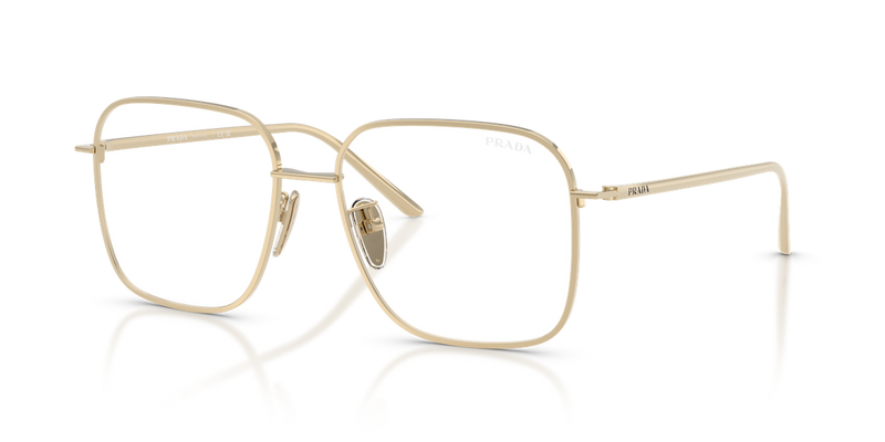 Prada PRC54SD in Pale Gold - Front View