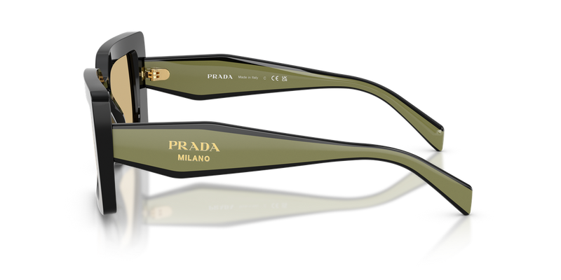 Prada PR D01S in Black / Yellow (03K10R) - Alternate View