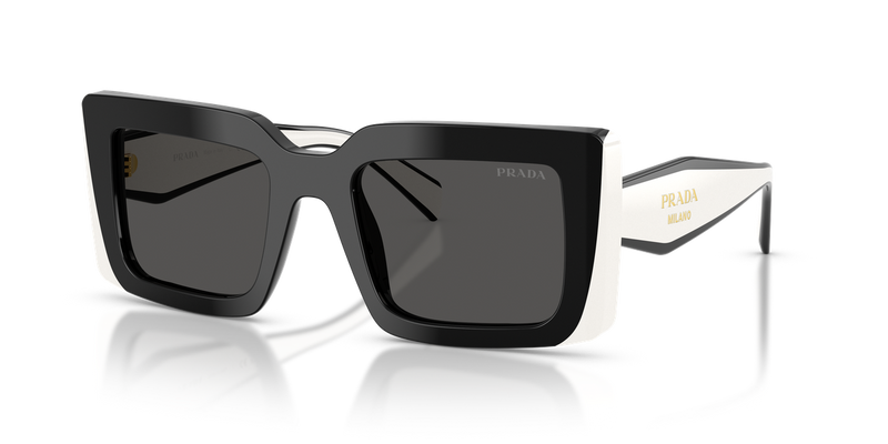 Prada PR D01S in Black / Dark Grey (20G08Z) - Alternate View