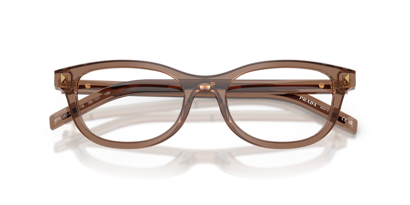 Prada PR D01VU in Transparent Clay / Demo Lens (28I1O1) - Alternate View