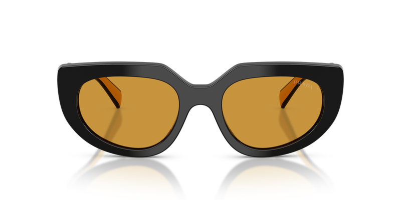 Prada PR D02S in Black / Dark Honey (02K50P) - Alternate View