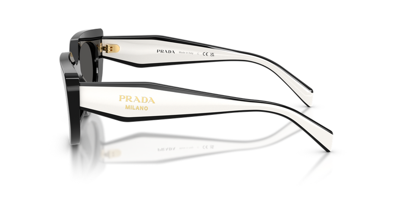 Prada PR D02S in Black / Dark Grey (20G08Z) - Alternate View