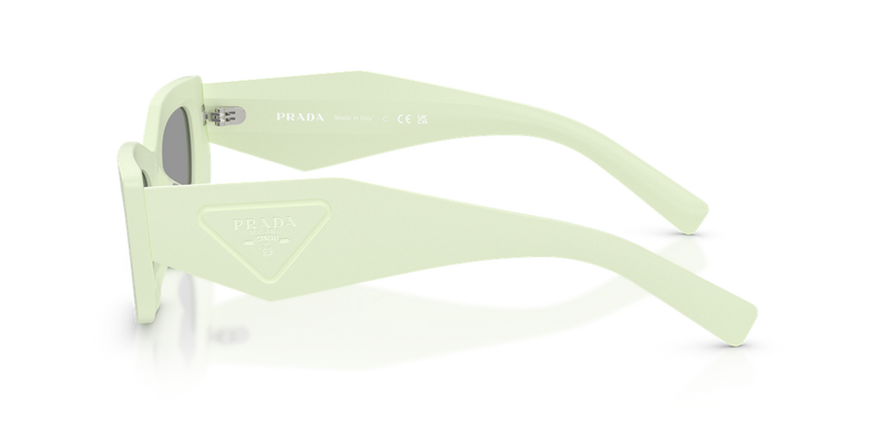 Prada PR D03SD in Matte Mint / Grey (05K50Q) - Back View