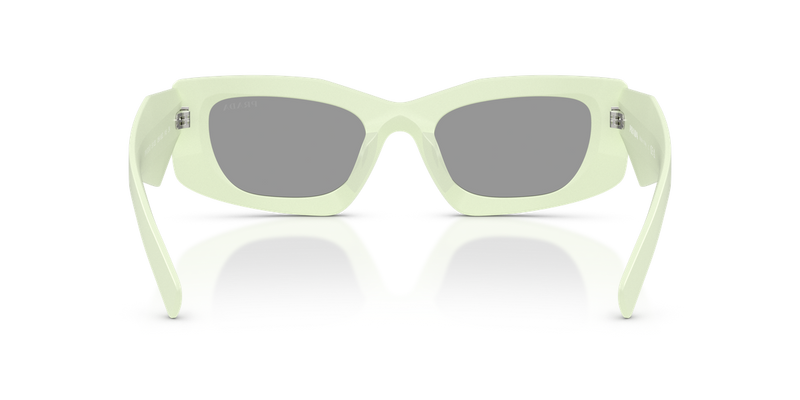 Prada PR D03SD in Matte Mint / Grey (05K50Q) - Temple Detail