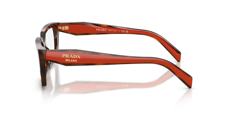 Prada PRD05VF in Juniper Havana - Back View