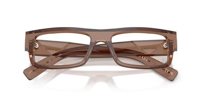 Prada PRD06VF in Brown Transparent - Alternate View