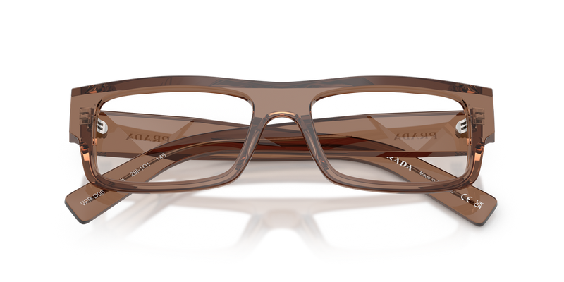 Prada PR D06V in Brown Transparent / Demo Lens (28I1O1) - Alternate View