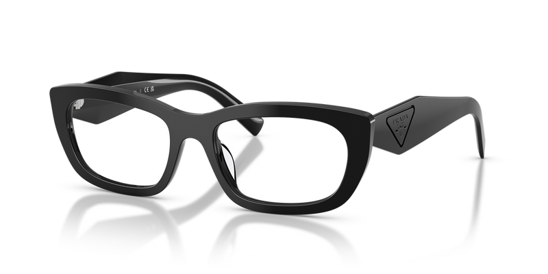 Prada PR D09VF in Black / Demo Lens (16K1O1) - Front View