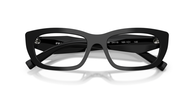 Prada PR D09VF in Black / Demo Lens (16K1O1) - Side View