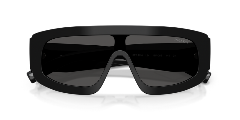 Prada PR D10S in Black / Dark Grey (16K08Z) - Side View