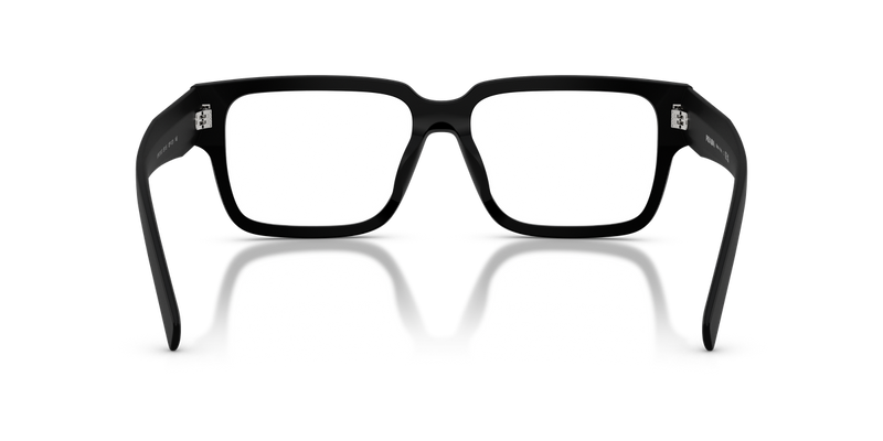 Prada PR D10VD in Matte Black / Demo Lens (12P1O1) - Temple Detail