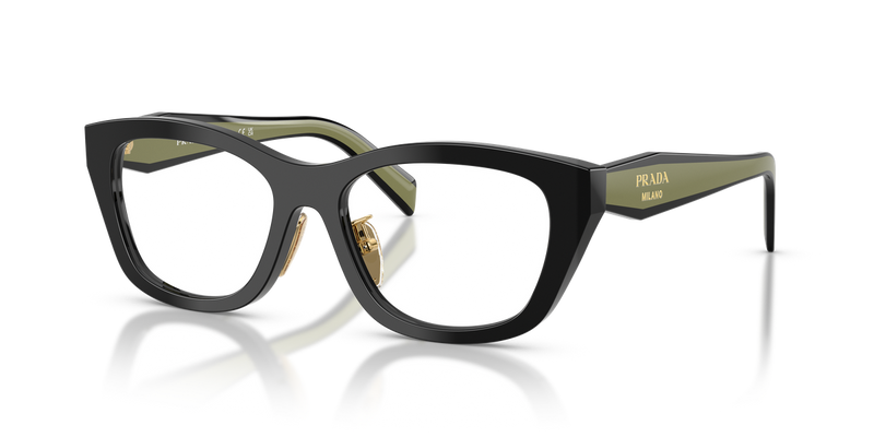 Prada PR D11VD in Black / Demo Lens (03K1O1) - Alternate View
