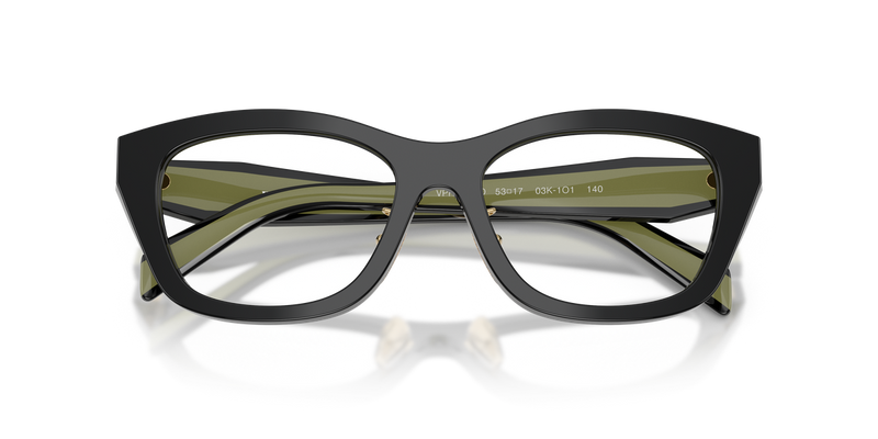 Prada PR D11VD in Black / Demo Lens (03K1O1) - Alternate View