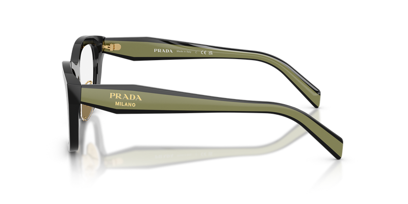 Prada PR D11VD in Black / Demo Lens (03K1O1) - Alternate View