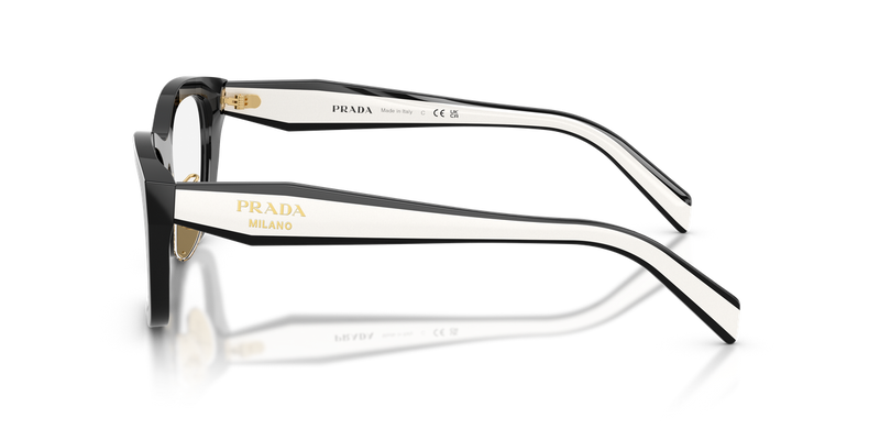 Prada PR D11VD in Black / Demo Lens (20G1O1) - Alternate View