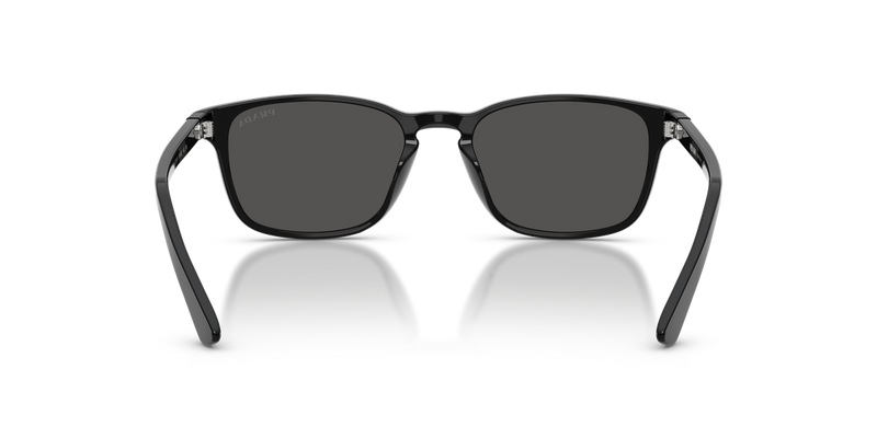 Prada PR D13SU in Black / Dark Grey (16K08Z) - Temple Detail