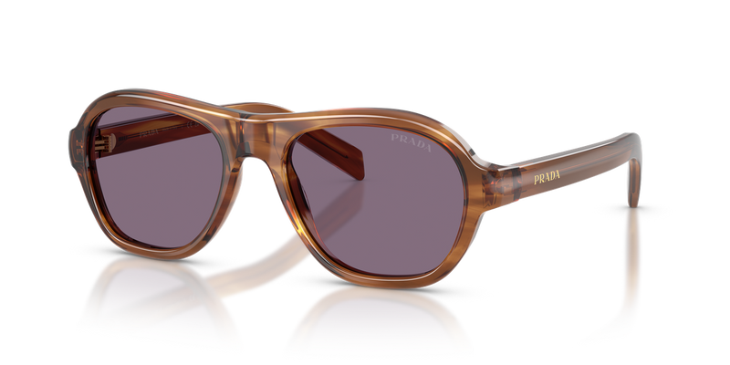 Prada PRD14S in Striped Rosewood - Alternate View