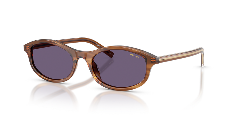 Prada PRD17S in Striped Rosewood - Alternate View